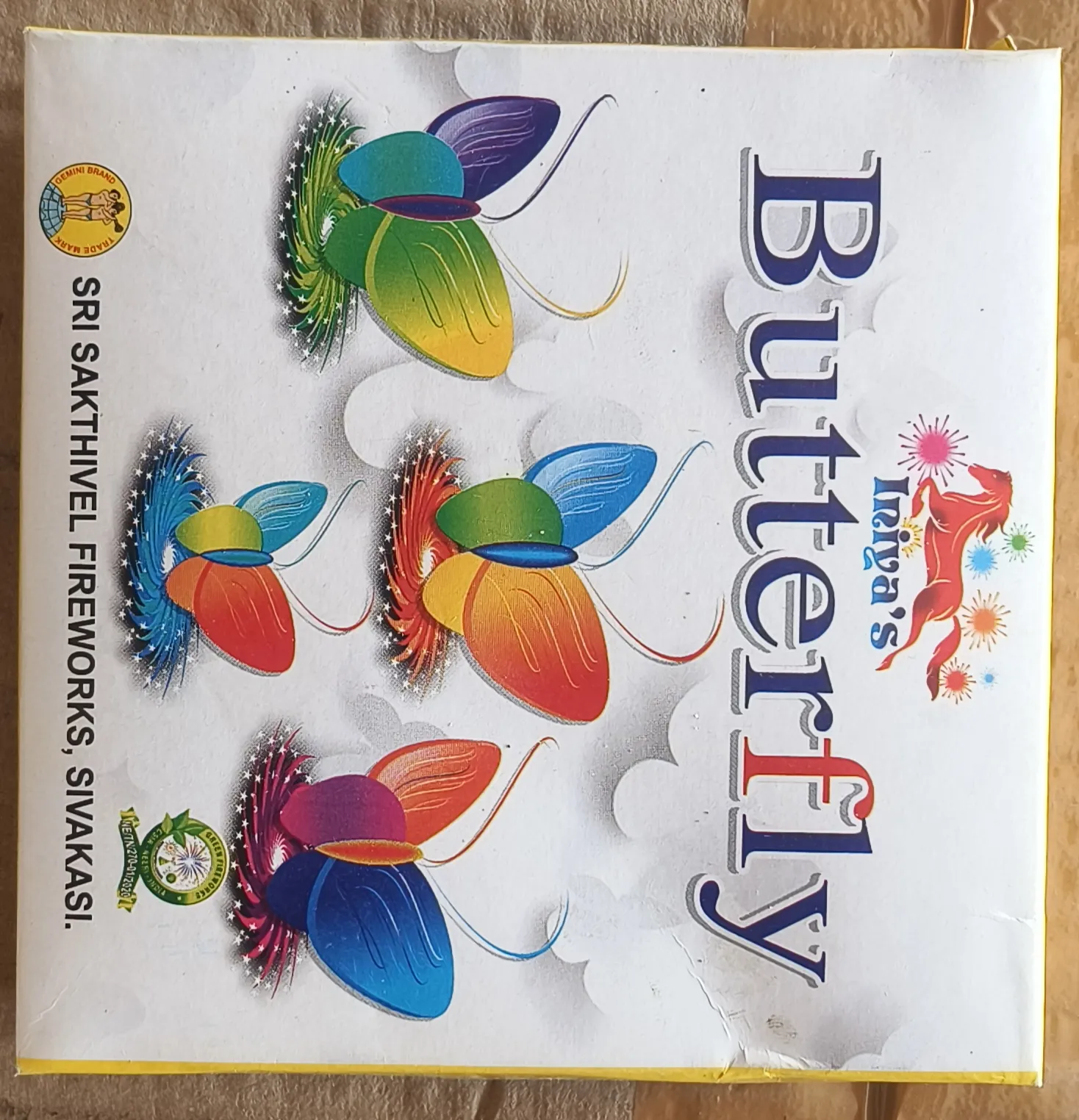 COLOR BUTTERFLY (10 Pcs)